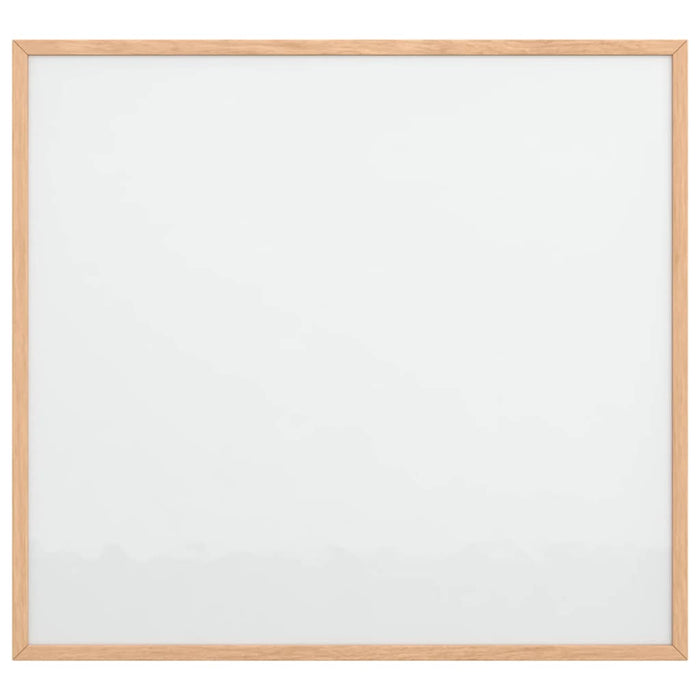 Tablă albă magnetică cu ramă din lemn masiv de pin 60x55 cm WALTI