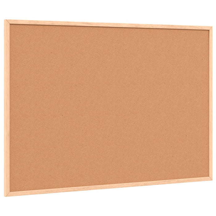 Tablă albă magnetică cu ramă din lemn masiv de pin 80x55 cm WALTI