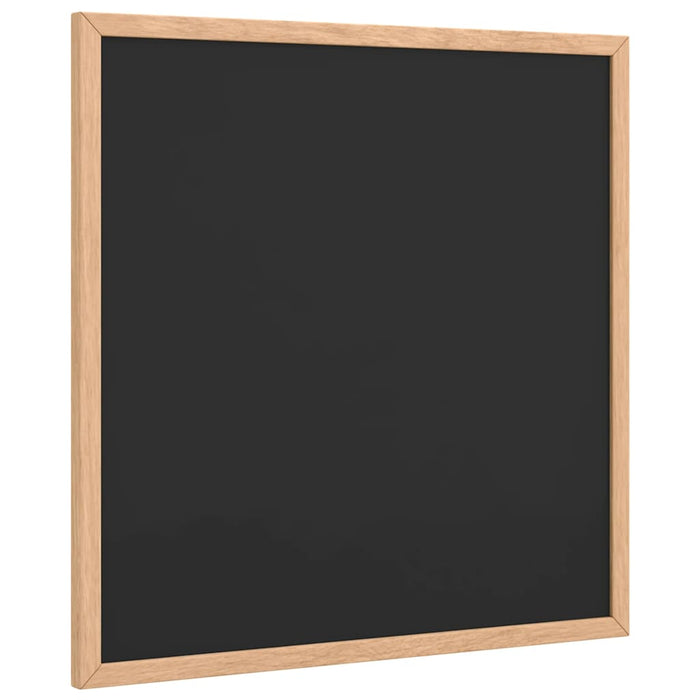 Tablă cu cadru din lemn masiv de pin negru 40x40 cm - WALTI WALTI