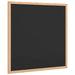 Tablă cu cadru din lemn masiv de pin negru 40x40 cm - WALTI WALTI