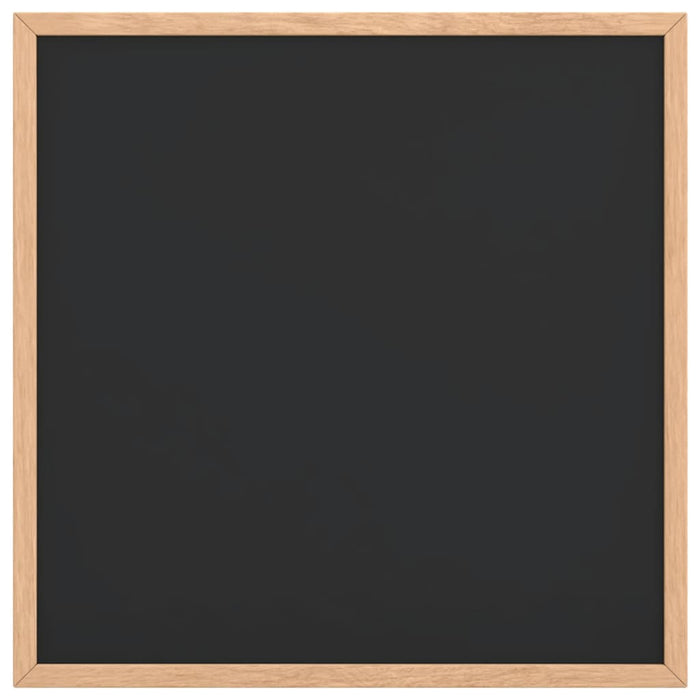 Tablă cu cadru din lemn masiv de pin negru 40x40 cm - WALTI WALTI