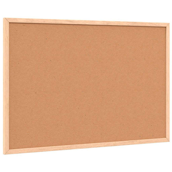 Tablă cu ramă din lemn masiv de pin, neagră, 60x40 cm - WALTI WALTI