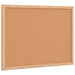 Placă de plută cu cadru din lemn masiv de pin 40x30 cm - WALTI WALTI