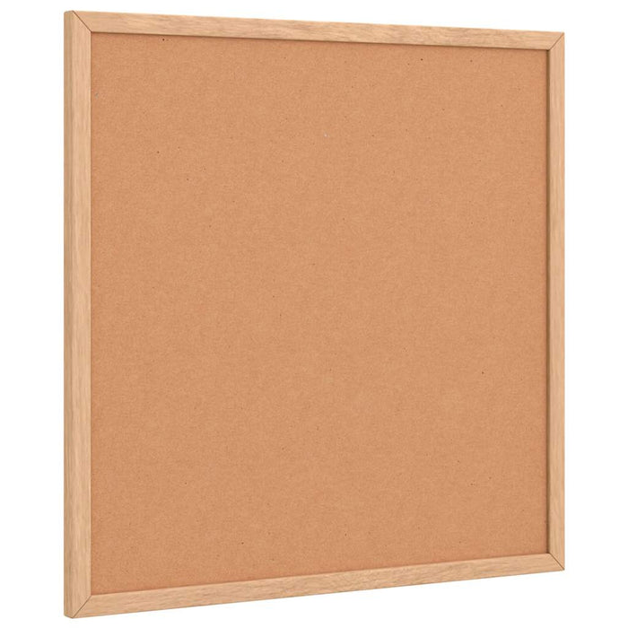 Placă de plută cu cadru din lemn masiv de pin 40x40 cm - WALTI WALTI