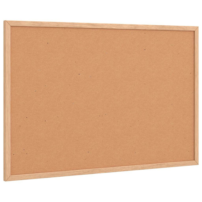 Tablă de plută cu ramă din lemn masiv de pin 60x40 cm - WALTI WALTI