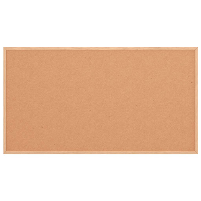 Tablă de plută cu ramă din lemn masiv de pin 100x55 cm - WALTI WALTI