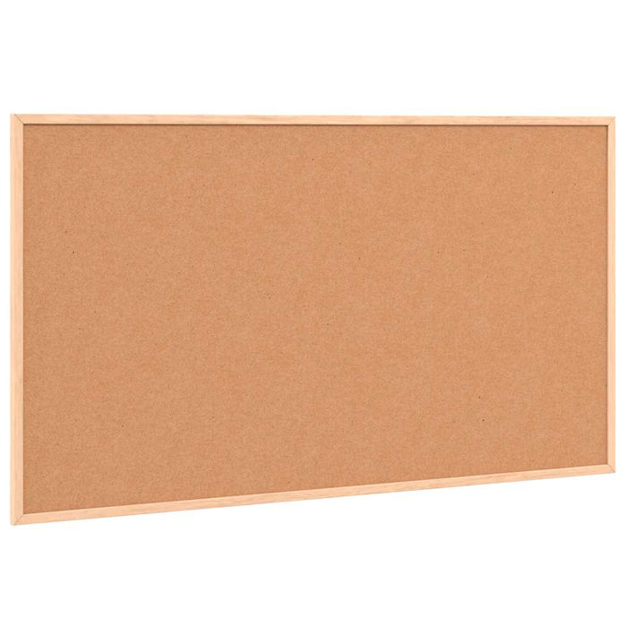 Tablă de plută cu ramă din lemn masiv de pin 100x55 cm - WALTI WALTI