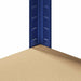 Raft de colț cu 5 niveluri, albastru, oțel și lemn prelucrat - WALTI WALTI