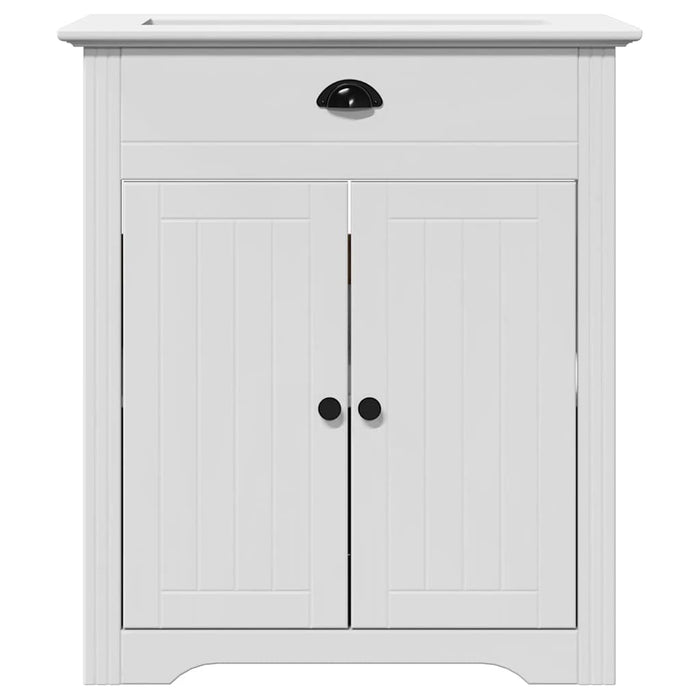 Dulap pentru chiuvetă de baie „BODO” Alb 70x35x80 cm - WALTI WALTI