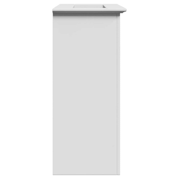 Dulap pentru chiuvetă de baie „BODO” Alb 70x35x80 cm - WALTI WALTI