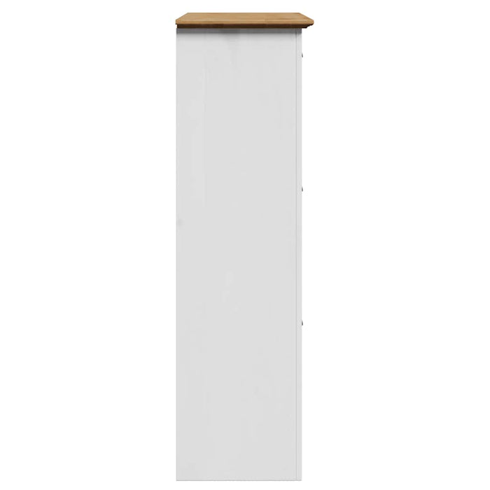 Suport pantofi „BODO” alb și maro 80x35x118 cm - WALTI WALTI