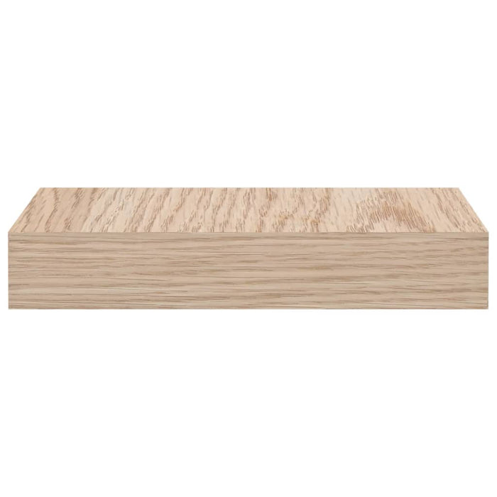 Rafturi plutitoare, 2 buc., 23x23,5x4 cm, lemn prelucrat - WALTI WALTI
