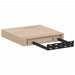 Rafturi plutitoare, 2 buc., 23x23,5x4 cm, lemn prelucrat - WALTI WALTI