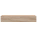 Rafturi plutitoare, 4 buc., 23x23,5x4 cm, lemn prelucrat - WALTI WALTI