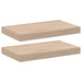 Rafturi plutitoare, 2 buc., 40x23,5x4 cm, lemn prelucrat - WALTI WALTI