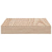 Rafturi plutitoare, 4 buc., 40x23,5x4 cm, lemn prelucrat - WALTI WALTI
