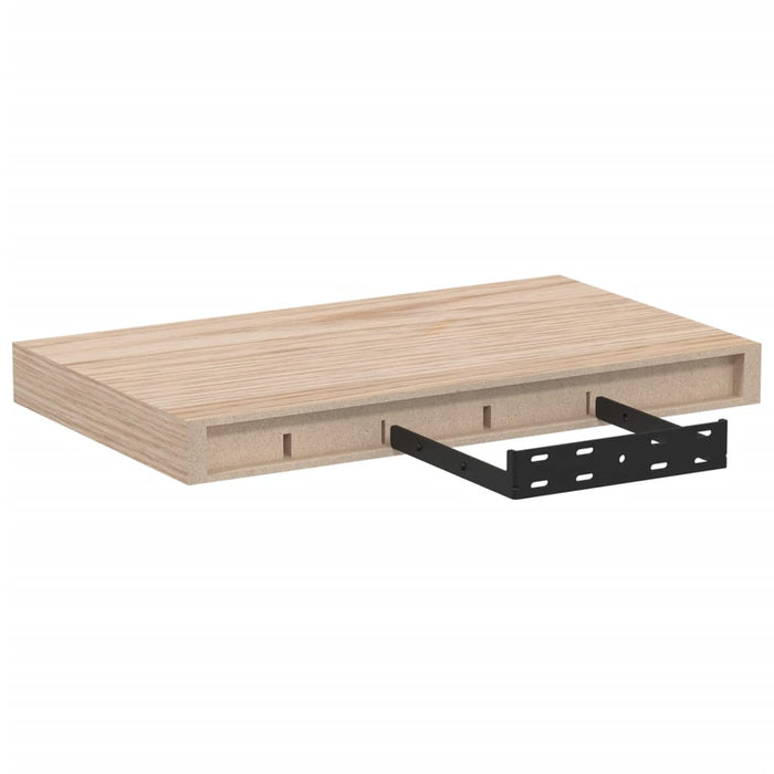 Rafturi plutitoare, 4 buc., 40x23,5x4 cm, lemn prelucrat - WALTI WALTI