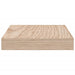 Rafturi plutitoare, 2 buc., 50x23,5x4 cm, lemn prelucrat - WALTI WALTI