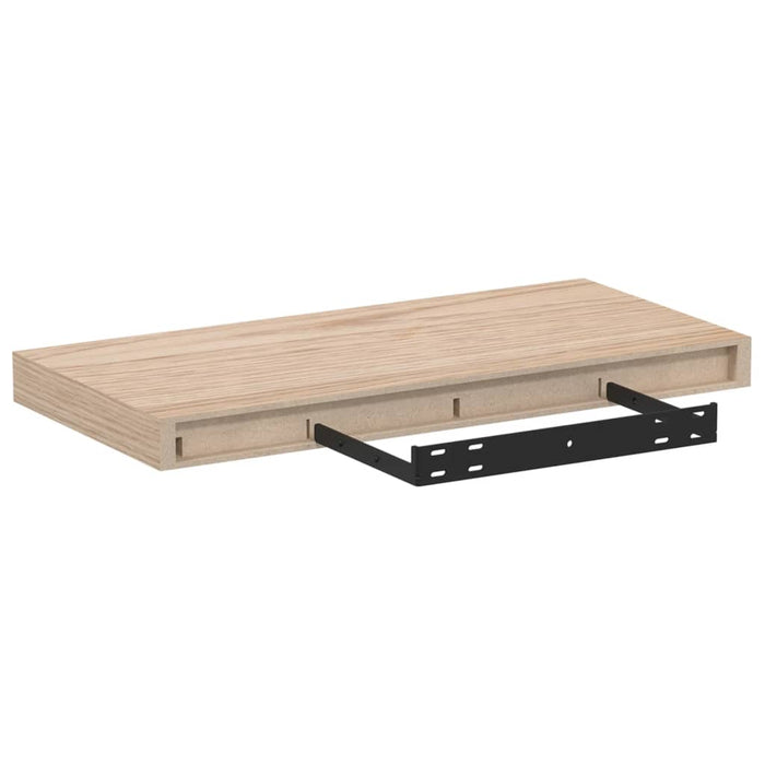 Rafturi plutitoare, 2 buc., 50x23,5x4 cm, lemn prelucrat - WALTI WALTI