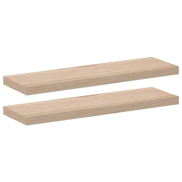 Rafturi plutitoare, 2 buc., 80x23,5x4 cm, lemn prelucrat - WALTI WALTI