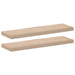 Rafturi plutitoare, 2 buc., 80x23,5x4 cm, lemn prelucrat - WALTI WALTI
