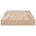 Rafturi plutitoare, 2 buc., 80x23,5x4 cm, lemn prelucrat - WALTI WALTI