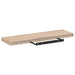 Rafturi plutitoare, 2 buc., 80x23,5x4 cm, lemn prelucrat - WALTI WALTI