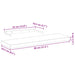 Rafturi plutitoare, 4 buc., 80x23,5x4 cm, lemn prelucrat - WALTI WALTI