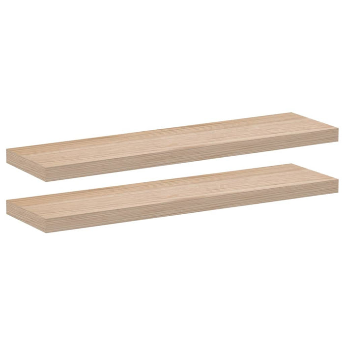 Rafturi plutitoare, 2 buc., 90x23,5x4 cm, lemn prelucrat - WALTI WALTI