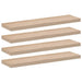 Rafturi plutitoare, 4 buc., 90x23,5x4 cm, lemn prelucrat - WALTI WALTI