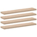 Rafturi plutitoare, 4 buc., 110x23,5x4 cm, lemn prelucrat - WALTI WALTI