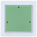 Panou de Acces Verde și Argintiu 20 x 20 cm - WALTI WALTI
