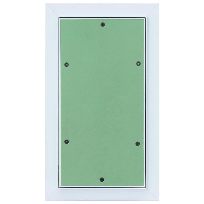 Panou de Acces Verde și Argintiu 20 x 35 cm WALTI