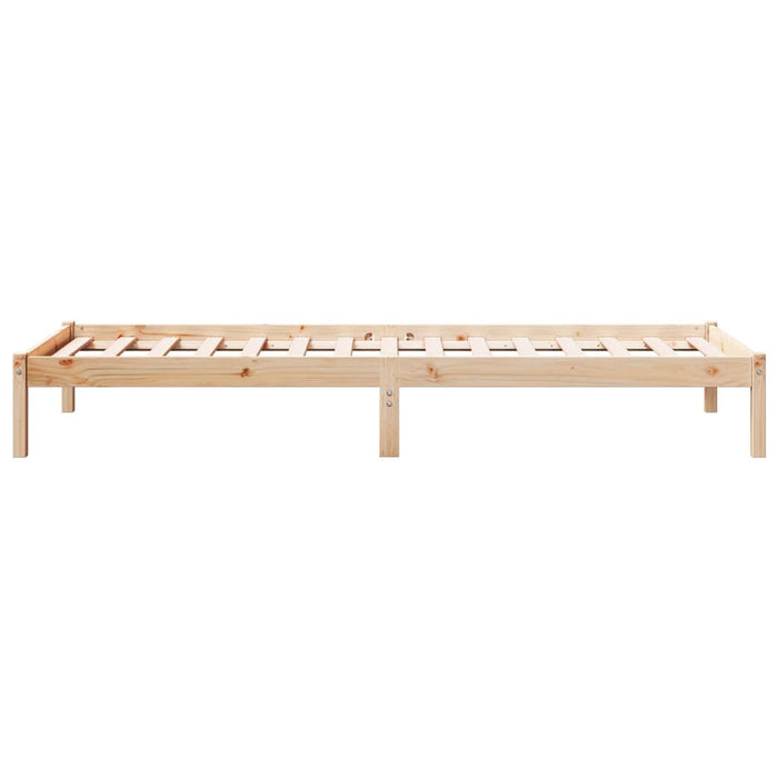 Cadru de pat foarte lung fără saltea, 80x210 cm, lemn masiv pin - WALTI WALTI