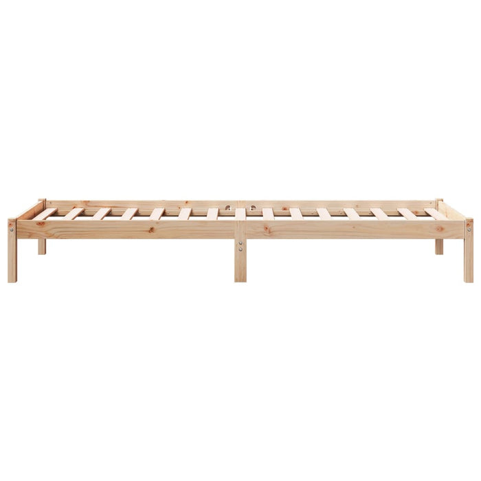 Cadru de pat foarte lung fără saltea, 90x210 cm, lemn masiv pin - WALTI WALTI