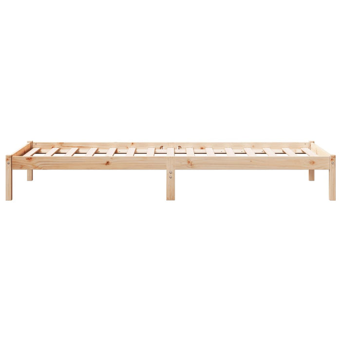 Cadru de pat foarte lung fără saltea, 80x220 cm, lemn masiv pin - WALTI WALTI