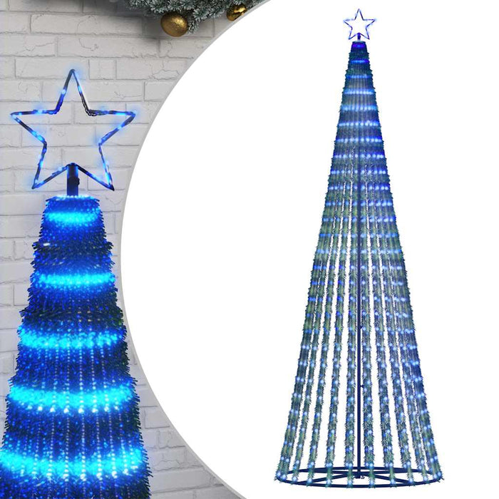 Pom de Crăciun LED 475 LED-uri Albastru 247 cm - WALTI WALTI