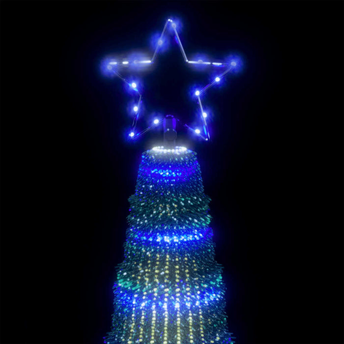 Pom de Crăciun LED 475 LED-uri Albastru 247 cm - WALTI WALTI
