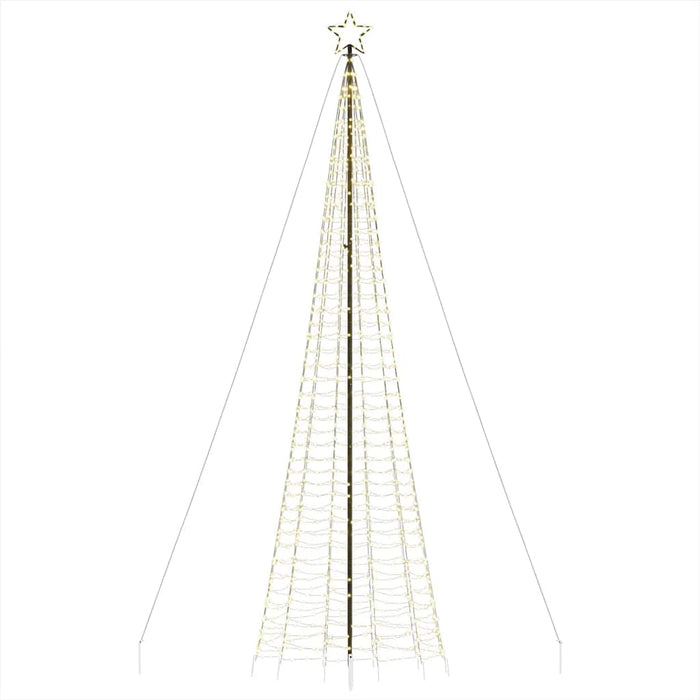 Pom de Crăciun LED cu țepi 1534 LED-uri Alb Cald 500 cm - WALTI WALTI