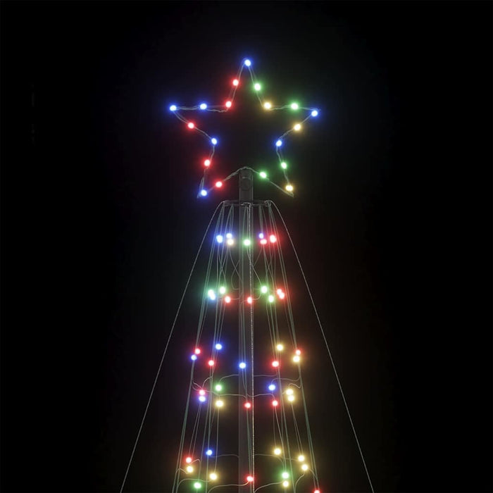 Pom de Crăciun LED-uri cu vârfuri 1534 LED-uri colorate 500 cm - WALTI WALTI