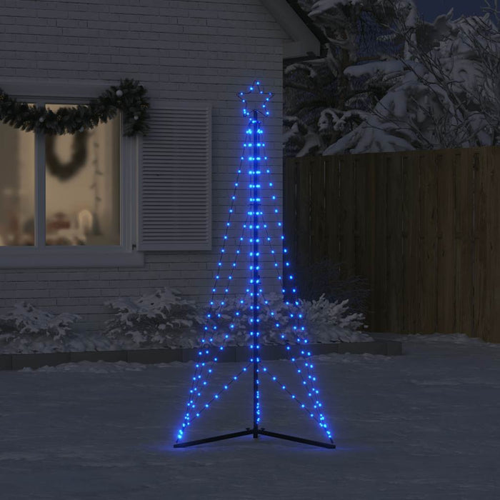 Instalație brad de Crăciun 363 LED-uri, albastru, 182 cm - WALTI WALTI