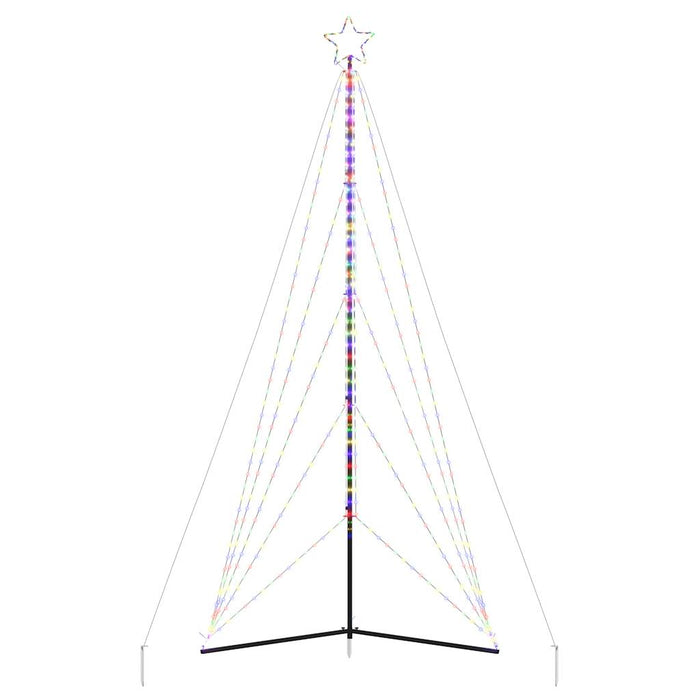 Instalație brad de Crăciun 615 LED-uri, colorat, 404,5 cm - WALTI WALTI