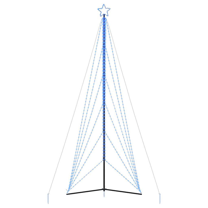 Instalație brad de Crăciun 861 LED-uri, albastru, 478 cm - WALTI WALTI