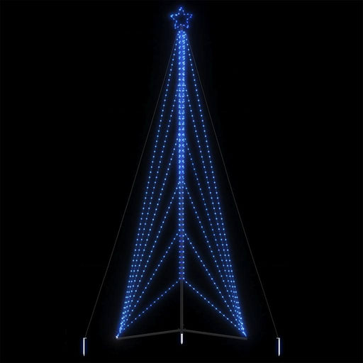 Instalație brad de Crăciun 861 LED-uri, albastru, 478 cm - WALTI WALTI