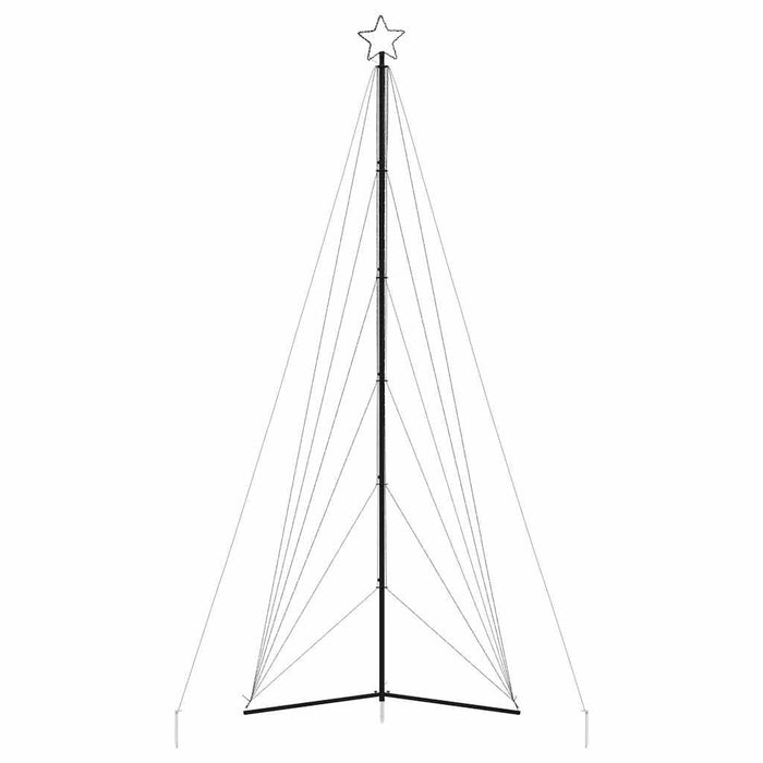 Instalație brad de Crăciun 861 LED-uri, colorat, 478 cm - WALTI WALTI