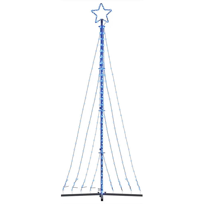 Instalație brad de Crăciun 447 LED-uri, albastru, 249 cm - WALTI WALTI