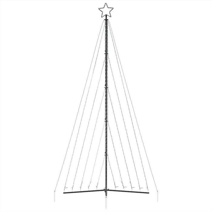 Instalație brad de Crăciun 570 LED-uri, albastru, 399 cm - WALTI WALTI