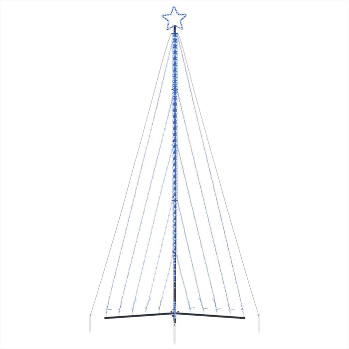 Instalație brad de Crăciun 570 LED-uri, albastru, 399 cm - WALTI WALTI