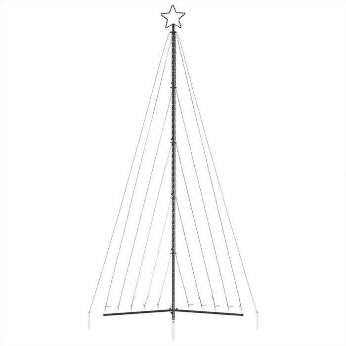 Instalație brad de Crăciun 570 LED-uri, colorat, 399 cm - WALTI WALTI