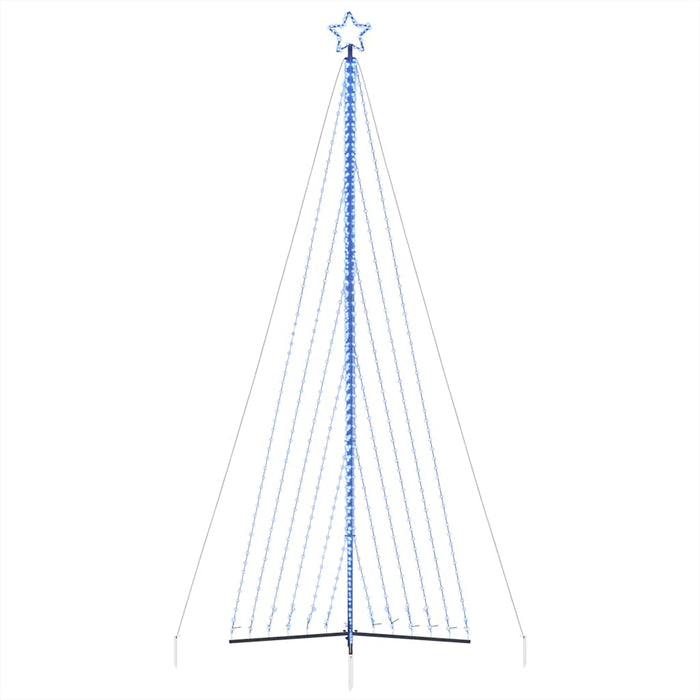 Instalație brad de Crăciun 789 LED-uri, albastru, 476 cm - WALTI WALTI